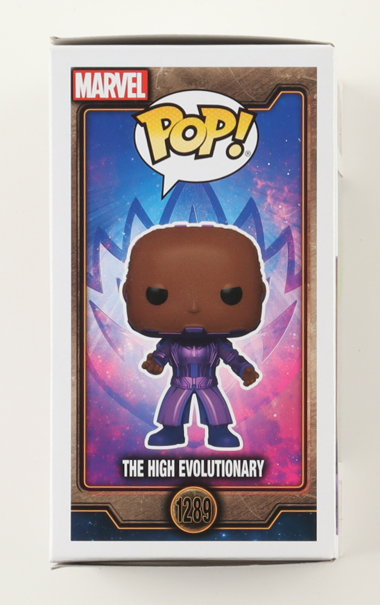 Chukwudi Iwuji Signed "Guardians of the Galaxy Volume 3" #1289 The High Evolutionary Funko Pop! Vinyl Figure (ACOA) at PristineAuction.com Chukwudi Iwuji Signed "Guardians of the Galaxy Volume 3" #1289 The High Evolutionary Funko Pop! Vinyl Figure (ACOA) at PristineAuction.com