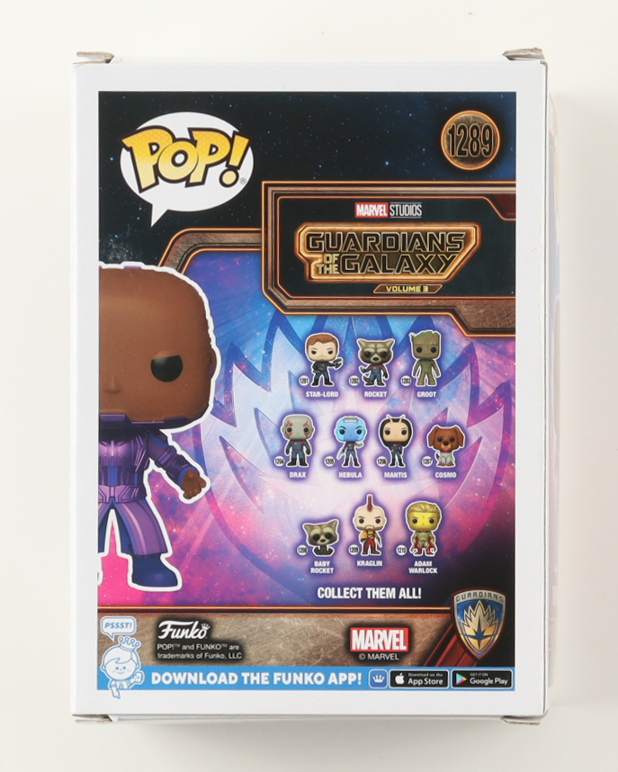 Chukwudi Iwuji Signed "Guardians of the Galaxy Volume 3" #1289 The High Evolutionary Funko Pop! Vinyl Figure (ACOA) at PristineAuction.com Chukwudi Iwuji Signed "Guardians of the Galaxy Volume 3" #1289 The High Evolutionary Funko Pop! Vinyl Figure (ACOA) at PristineAuction.com