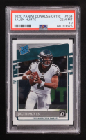 Jalen Hurts 2020 Donruss Optic #164 RR RC (PSA 10) at PristineAuction.com