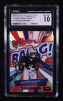 Ashton Jeanty 2025 Wild Card Alumination Comix Baang! Red White Blue Rainbow #AJ #03/18 RC (CGC 10) at PristineAuction.com
