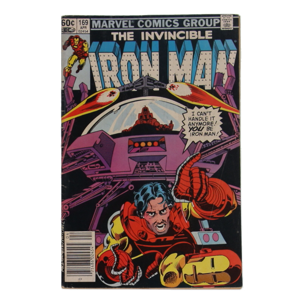 1983 "The Invincible Iron Man" Issue #169 Marvel Comic Book at PristineAuction.com
