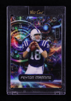 Peyton Manning 2024 Wild Card QB1 On The Clock Rainbow Crystal #OCC-RB-PM3 #1/1 at PristineAuction.com