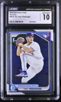 Trey Yesavage 2024 Bowman Chrome Draft #BDC92 RC (CGC 10) at PristineAuction.com
