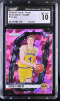 Dalton Knecht 2024-25 Panini Prizm Prizms Pink Ice #238 RC (CGC 10) at PristineAuction.com