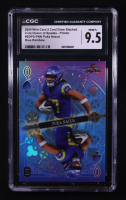 Puka Nacua 2024 Wild Card 5 Card Draw Stacked Queen of Spades Blue Rainbow #PNN #1/1 (CGC 9.5) at PristineAuction.com