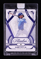 Bobby Witt Jr. 2024 Panini Flawless Sapphire Diamond #9 #02/15 at PristineAuction.com