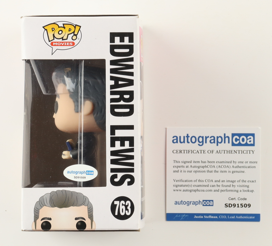 Richard Gere Signed "Pretty Woman" #763 Edward Lewis Funko Pop! Vinyl Figure (ACOA) at PristineAuction.com Richard Gere Signed "Pretty Woman" #763 Edward Lewis Funko Pop! Vinyl Figure (ACOA) at PristineAuction.com