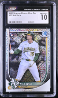Nick Kurtz 2025 Bowman Chrome Mega Box #93 RC (CGC 10) at PristineAuction.com
