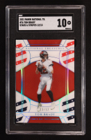 Tom Brady 2021 Panini National Treasures Stars & Stripes #76 #12/13 (SGC 10) at PristineAuction.com