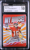 Patrick Mahomes II 2021 Donruss Optic My House! #12 (CGC 10) at PristineAuction.com