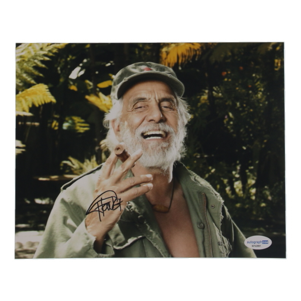 Tommy Chong Signed 8x10 Photo (AutographCOA) at PristineAuction.com