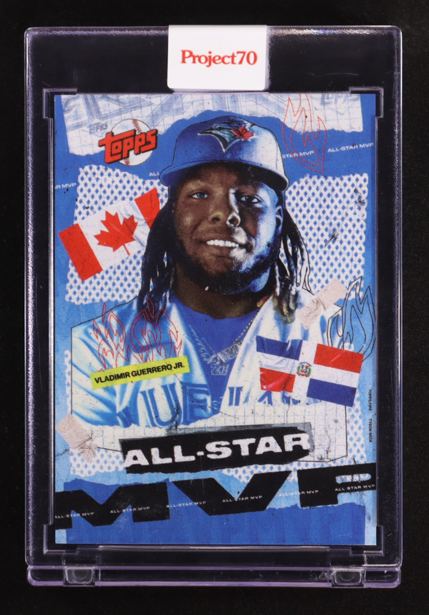 Vladimir Guerrero Jr. 2021 Topps Project 70 #434 / Tyson Beck at PristineAuction.com Vladimir Guerrero Jr. 2021 Topps Project 70 #434 / Tyson Beck at PristineAuction.com