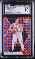 Nikola Jokic 2019-20 Panini Mosaic Mosaic Blue Reactive #171 (CGC 10) at PristineAuction.com
