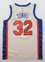 Karl-Anthony Towns Signed Knicks Nike Authentic Jersey (PSA) at PristineAuction.com