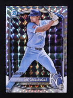Jac Caglianone 2025 Bowman Chrome Prospects Geometric Refractors #BCP154 RC #164/499 at PristineAuction.com