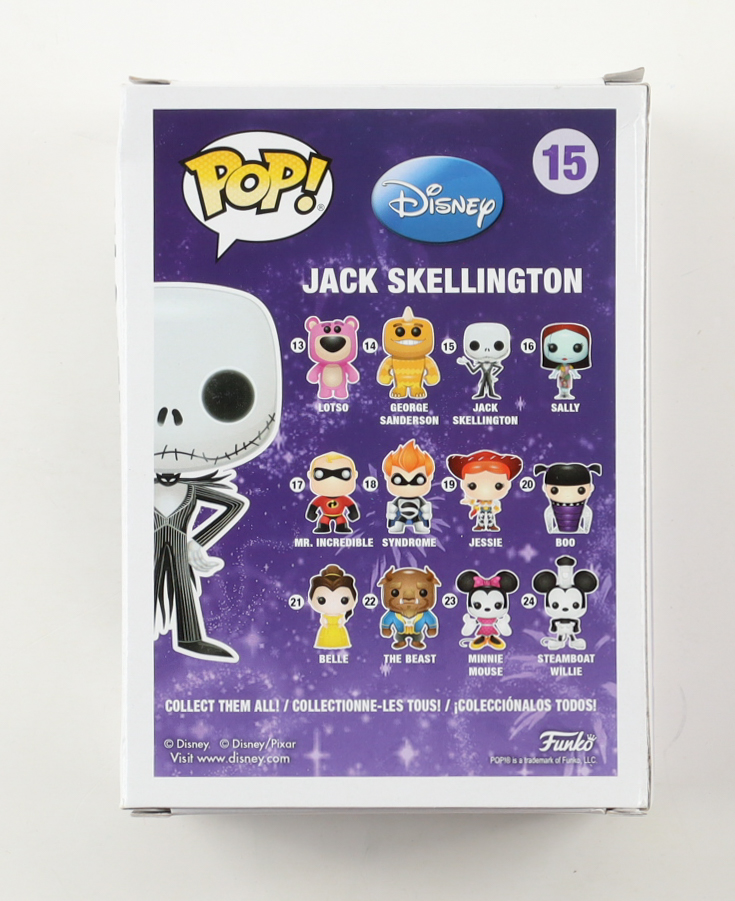 Danny Elfman Signed "Disney" #15 Jack Skellington Funko Pop! Vinyl Figure (PSA) at PristineAuction.com Danny Elfman Signed "Disney" #15 Jack Skellington Funko Pop! Vinyl Figure (PSA) at PristineAuction.com