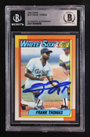 Frank Thomas Signed 1990 Topps #414 RC (BGS) at PristineAuction.com