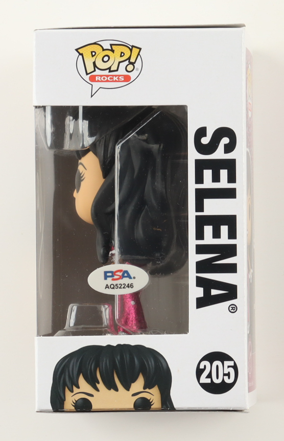 Jennifer Lopez Signed "Selena" #205 Selena Funko Pop! Vinyl Figure (PSA) at PristineAuction.com Jennifer Lopez Signed "Selena" #205 Selena Funko Pop! Vinyl Figure (PSA) at PristineAuction.com