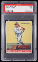 Jimmie Foxx 1933 Goudey #154 RC (PSA 3) at PristineAuction.com