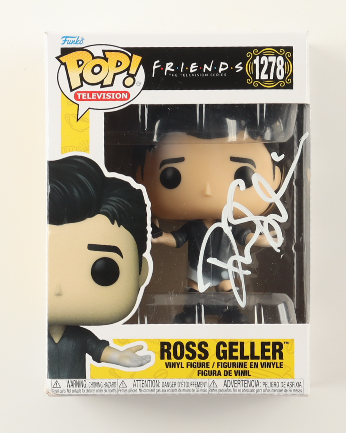 David Schwimmer Signed "Friends" #1278 Ross Geller Funko Pop! Vinyl Figure (PSA) at PristineAuction.com David Schwimmer Signed "Friends" #1278 Ross Geller Funko Pop! Vinyl Figure (PSA) at PristineAuction.com