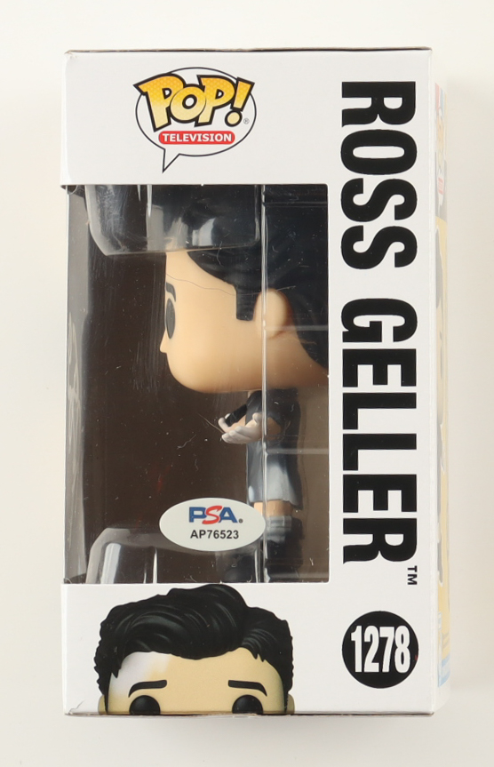 David Schwimmer Signed "Friends" #1278 Ross Geller Funko Pop! Vinyl Figure (PSA) at PristineAuction.com David Schwimmer Signed "Friends" #1278 Ross Geller Funko Pop! Vinyl Figure (PSA) at PristineAuction.com