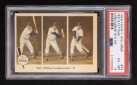 Ted Williams 1959 Fleer Baseball's Greatest Ted's Hitting Fundamentals #3 (PSA 6) at PristineAuction.com