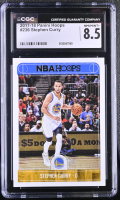 Stephen Curry 2017-18 Panini Hoops #236 (CGC 8.5) at PristineAuction.com