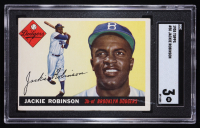 Jackie Robinson 1955 Topps #50 (SGC 3) at PristineAuction.com