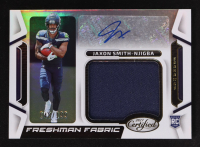 Jaxon Smith-Njigba 2023 Certified Freshman Fabric Mirror Signatures #41 #048/199 RC at PristineAuction.com