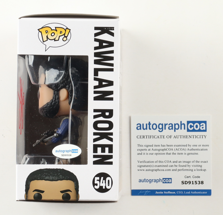 O'Shea Jackson Jr. Signed "Star Wars" #540 Kawlan Roken Bobble-Head Funko Pop! Vinyl Figure (ACOA) at PristineAuction.com O'Shea Jackson Jr. Signed "Star Wars" #540 Kawlan Roken Bobble-Head Funko Pop! Vinyl Figure (ACOA) at PristineAuction.com