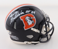 Randy Gradishar Signed Broncos Throwback Speed Mini Helmet Inscribed "HOF 24" (JSA) at PristineAuction.com