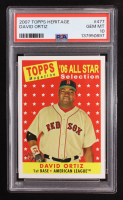 David Ortiz 2007 Topps Heritage #477 (PSA 10) at PristineAuction.com