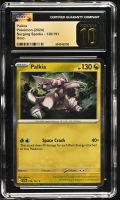 Palkia 2024 Pokemon Surging Sparks #136/191 (CGC PRISTINE 10 | Black Label) at PristineAuction.com