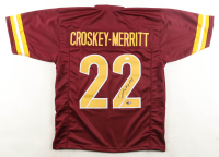 Jacory Croskey-Merritt Signed Jersey (JSA) at PristineAuction.com