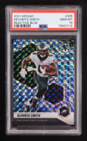 DeVonta Smith  2021 Panini Mosaic Mosaic Reactive Blue #305 RC (PSA 10) at PristineAuction.com