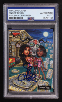 Snoop Dogg Signed 2007 Topps Hollywood Zombies Drop Em In A Plot Snoop Digg #38 (PSA) at PristineAuction.com