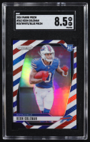 Keon Coleman 2024 Panini Prizm Prizms Red White and Blue #362 RC (SGC 8.5) at PristineAuction.com