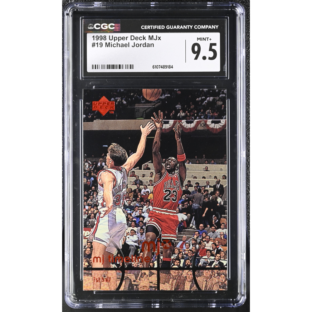 Michael Jordan 1998 Upper Deck MJx #19 (CGC 9.5) at PristineAuction.com