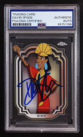 David Spade Signed 2024 Topps Chrome Kuzco Disney Emperor's New Groove #84 (PSA) at PristineAuction.com