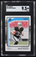 Brock Bowers 2024 Donruss #394 RR RC (SGC 9.5) at PristineAuction.com