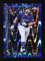 Cal Raleigh  2025 Topps Chrome Update Blue RayWave Refractors #USC45 #049/150 at PristineAuction.com