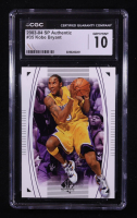 Kobe Bryant 2003-04 SP Authentic #35 (CGC 10) at PristineAuction.com