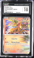 Gouging Fire 2024 Pokemon Surging Sparks #038/191 (CGC 10) at PristineAuction.com