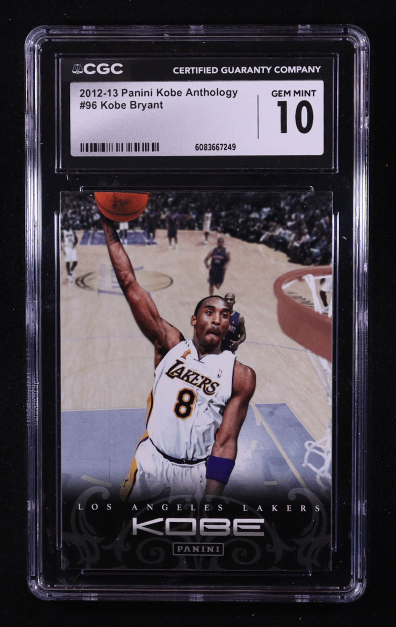 Kobe Bryant 2012-13 Panini Kobe Anthology #96 (CGC 10) at PristineAuction.com Kobe Bryant 2012-13 Panini Kobe Anthology #96 (CGC 10) at PristineAuction.com