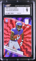 Jordan Addison 2023 Elite Aspirations Shimmer #157 RC #215/325 (CGC 9) at PristineAuction.com