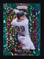 Aaron Judge 2021 Panini Prizm Stained Glass Prizms Green Donut Circles #5 at PristineAuction.com
