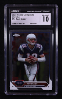 Tom Brady 2023 Topps Composite #14 CHROME (CGC 10) at PristineAuction.com