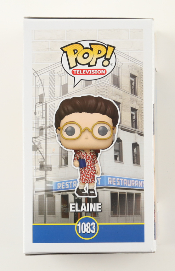 Julia Louis-Dreyfus Signed "Seinfeld" #1083 Elaine Funko Pop! Vinyl Figure (PSA) at PristineAuction.com Julia Louis-Dreyfus Signed "Seinfeld" #1083 Elaine Funko Pop! Vinyl Figure (PSA) at PristineAuction.com