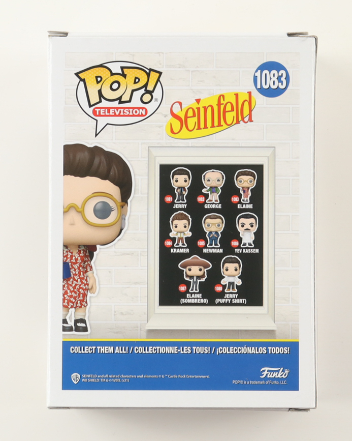 Julia Louis-Dreyfus Signed "Seinfeld" #1083 Elaine Funko Pop! Vinyl Figure (PSA) at PristineAuction.com Julia Louis-Dreyfus Signed "Seinfeld" #1083 Elaine Funko Pop! Vinyl Figure (PSA) at PristineAuction.com