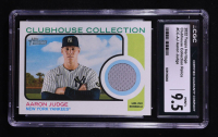 Aaron Judge 2022 Topps Heritage Clubhouse Collection Relics #CCAJ (CGC 9.5) at PristineAuction.com